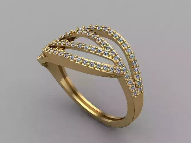 Women Ring 3DM Womens Ring 3d models 3D print model