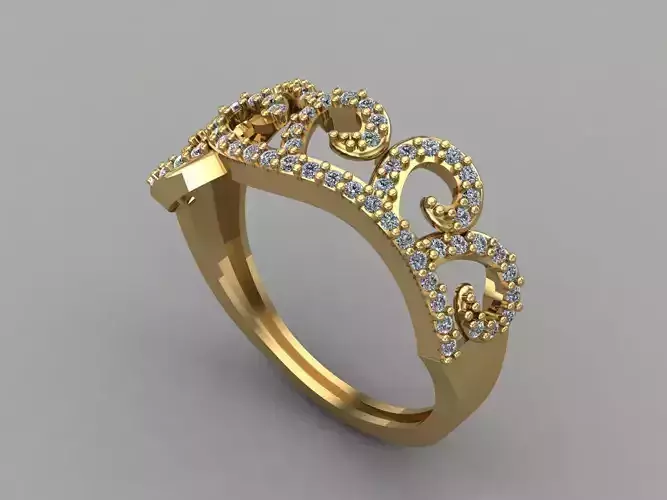 Women Ring 3DM Womens Ring 3d models 3D print model