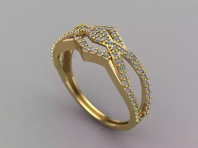 Women Ring 3DM Womens Ring 3d models 3D print model