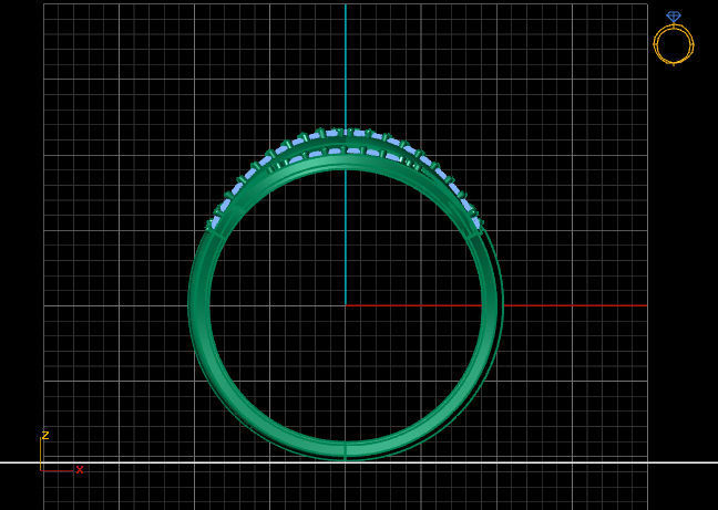 Women Ring 3DM Womens Ring 3d models 3D print model 3D print model_3