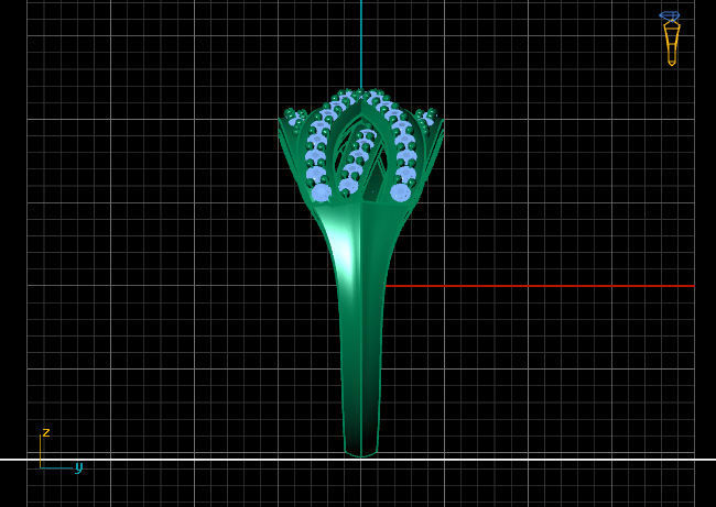 Women Ring 3DM Womens Ring 3d models 3D print model 3D print model_4