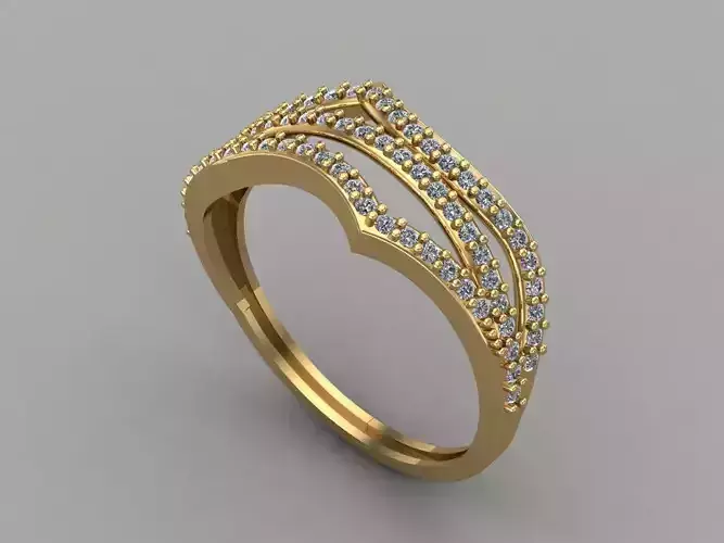 Women Ring 3DM Womens Ring 3d models 3D print model