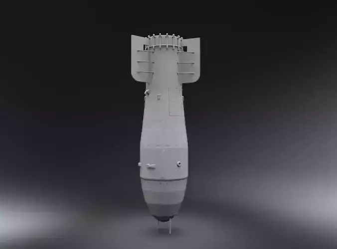 Tsar Bomba Scale model