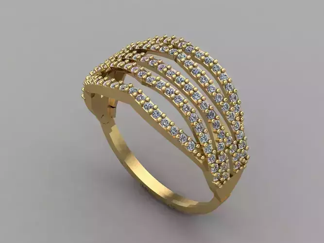 Women Ring 3DM Womens Ring 3d models 3D print model