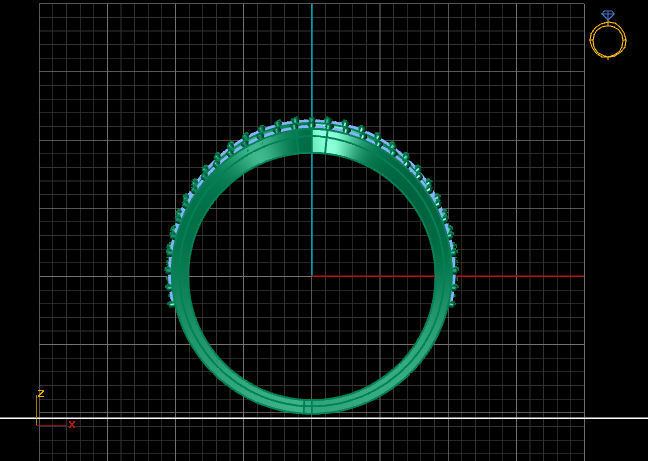 Women Ring 3DM Womens Ring 3d models 3D print model 3D print model_3