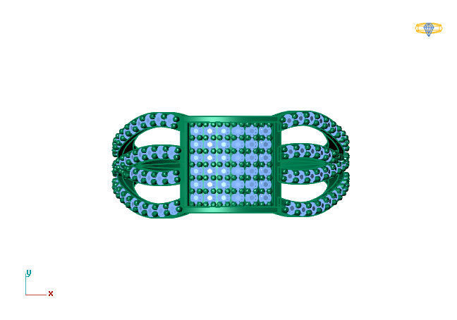 Women Ring 3DM Womens Ring 3d models 3D print model 3D print model_2