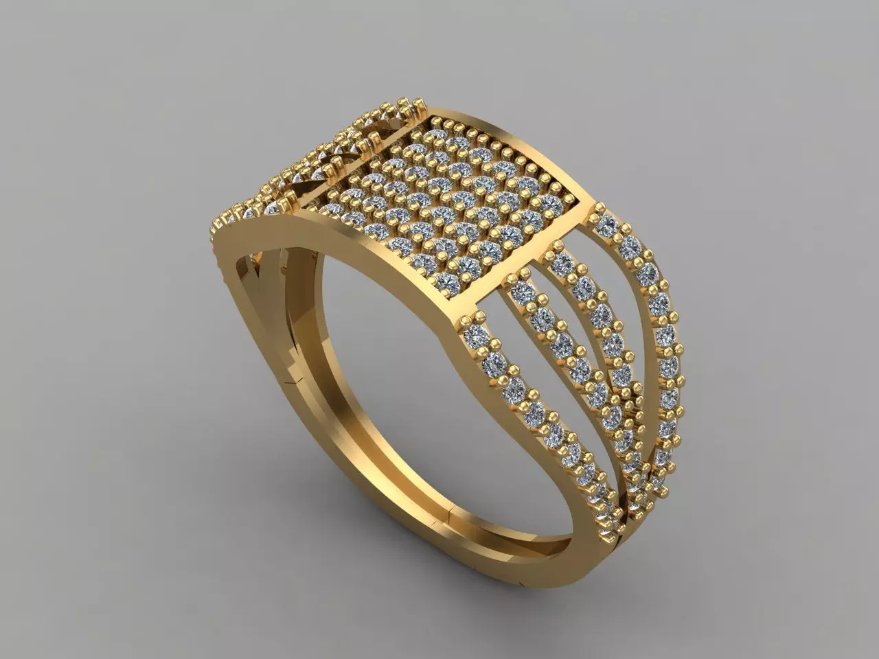 Women Ring 3DM Womens Ring 3d models 3D print model 3D print model_0