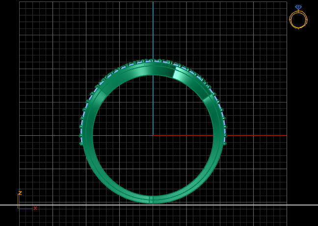 Women Ring 3DM Womens Ring 3d models 3D print model 3D print model_3