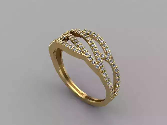 Women Ring 3DM Womens Ring 3d models 3D print model