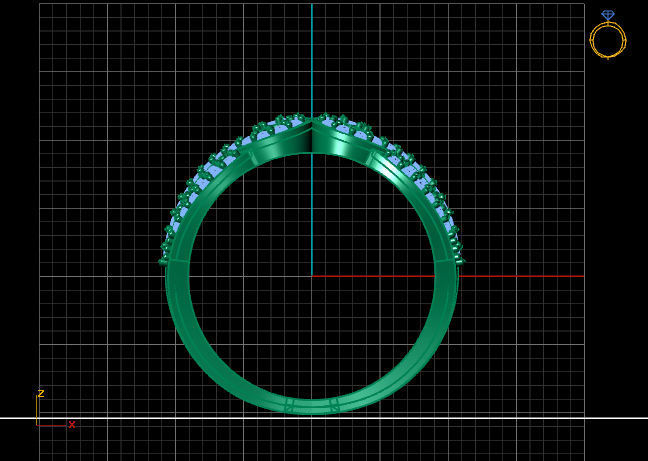 Women Ring 3DM Womens Ring 3d models 3D print model 3D print model_3