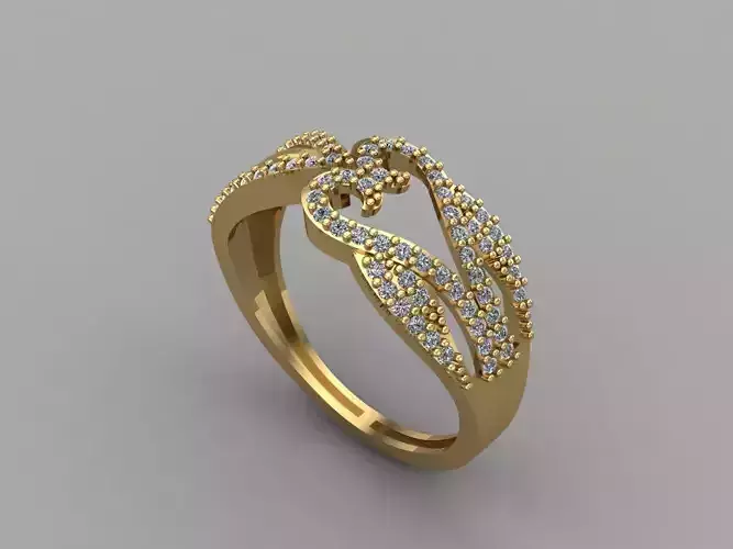Women Ring 3DM Womens Ring 3d models 3D print model