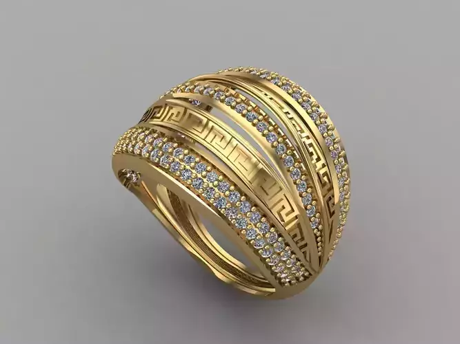 Women Ring 3DM Womens Ring 3d models 3D print model