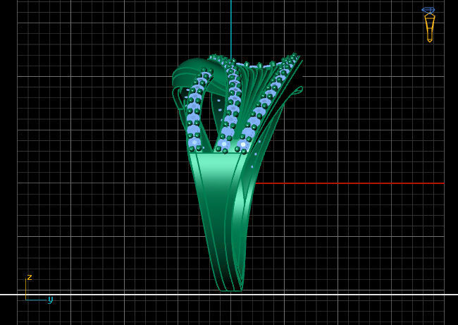 Women Ring 3DM Womens Ring 3d models 3D print model 3D print model_4