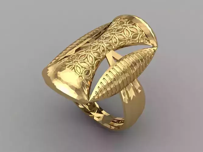 Women Ring STL Womens Ring 3d models 3D print model