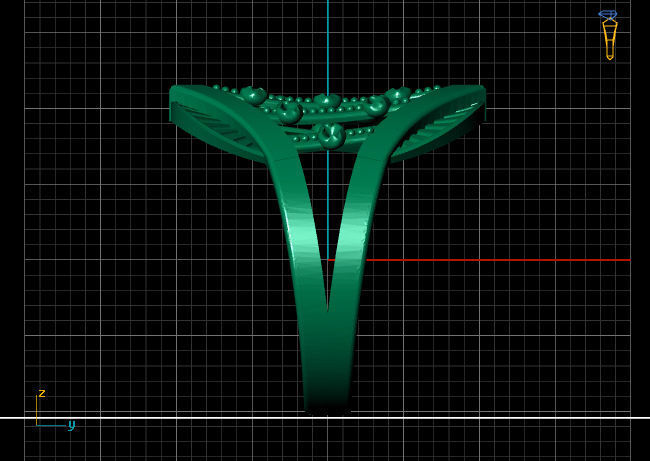 Women Ring STL Womens Ring 3d models 3D print model 3D print model_4