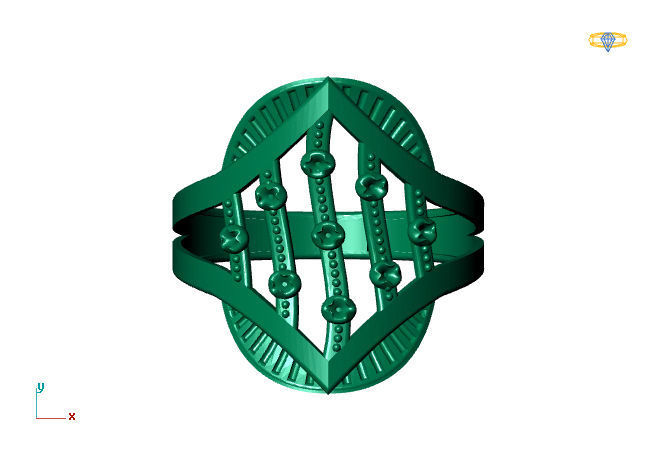 Women Ring STL Womens Ring 3d models 3D print model 3D print model_2