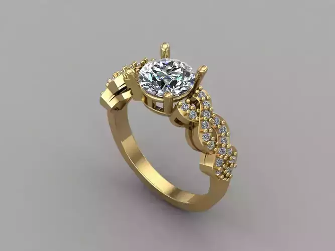 Women Ring 3DM Womens Ring 3d models 3D print model