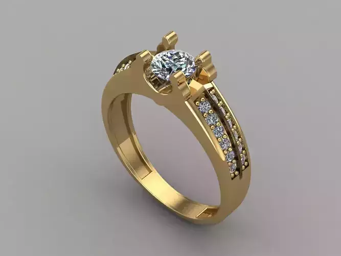 Women Ring 3DM Womens Ring 3d models 3D print model