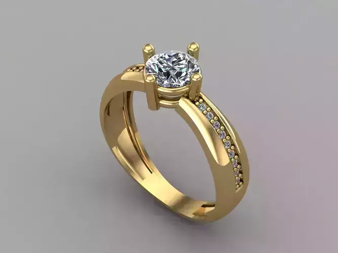 Women Ring 3DM Womens Ring 3d models 3D print model