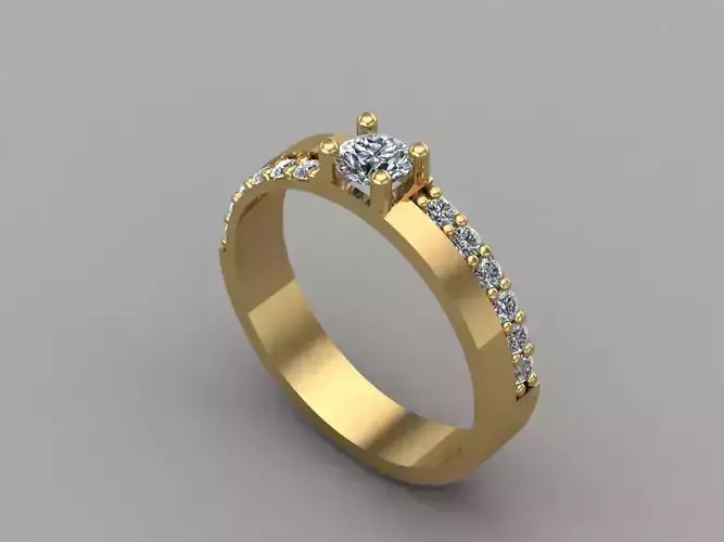 Women Ring 3DM Womens Ring 3d models 3D print model