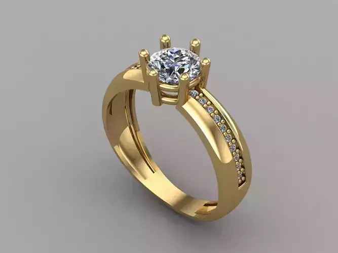 Women Ring 3DM Womens Ring 3d models 3D print model