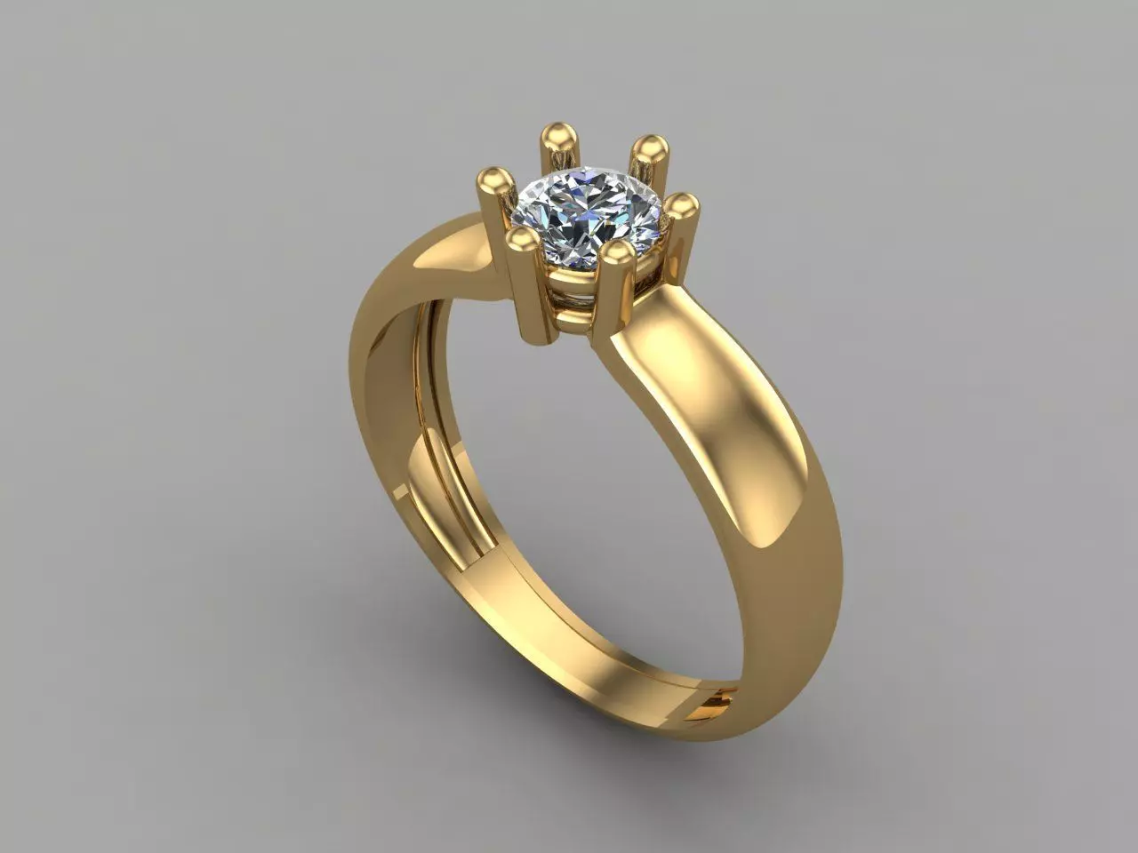 Women Ring 3DM Womens Ring 3d models 3D print model 3D print model_0