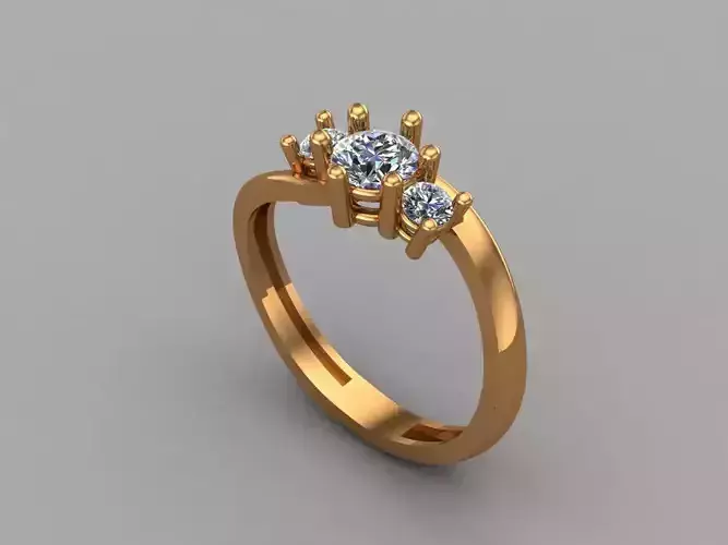 Women Ring 3DM Womens Ring 3d models 3D print model