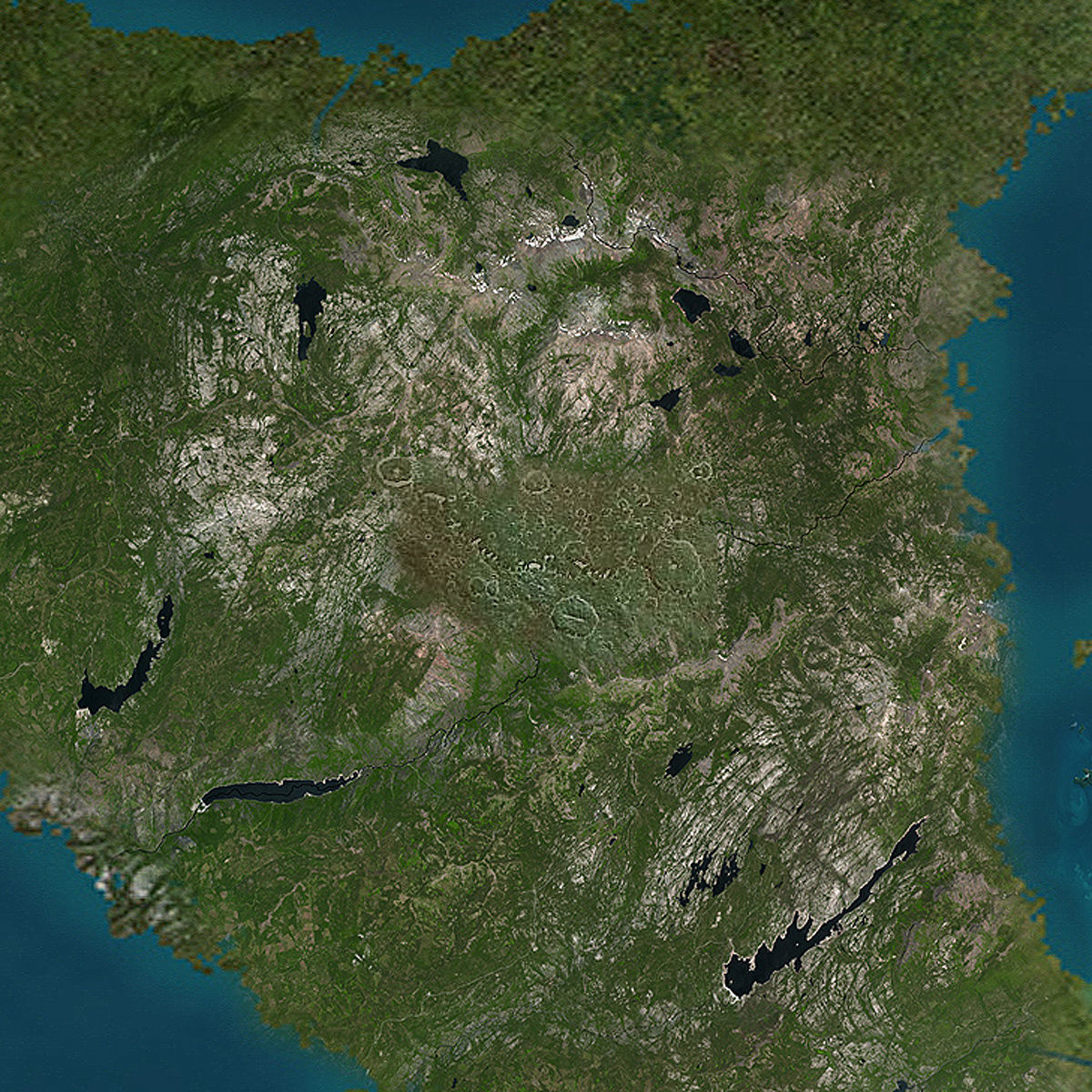 Earth-like Planet - Alien Planet 8k Low-poly 3D model_10