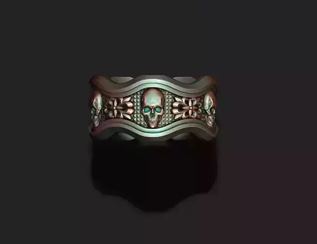 skull ring