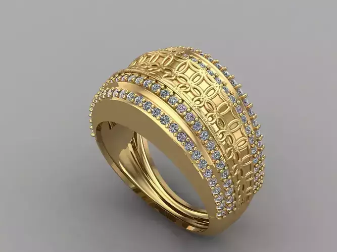 Women Ring 3DM Womens Ring 3d models 3D print model