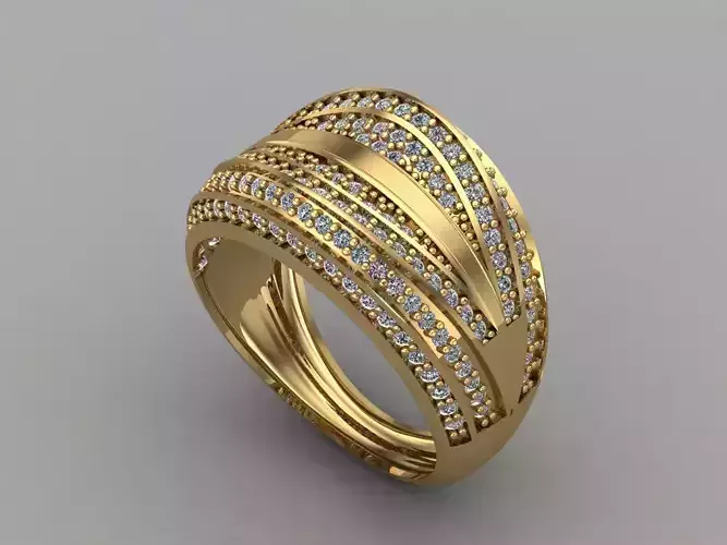Women Ring 3DM Womens Ring 3d models 3D print model