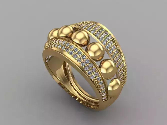 Women Ring 3DM Womens Ring 3d models 3D print model