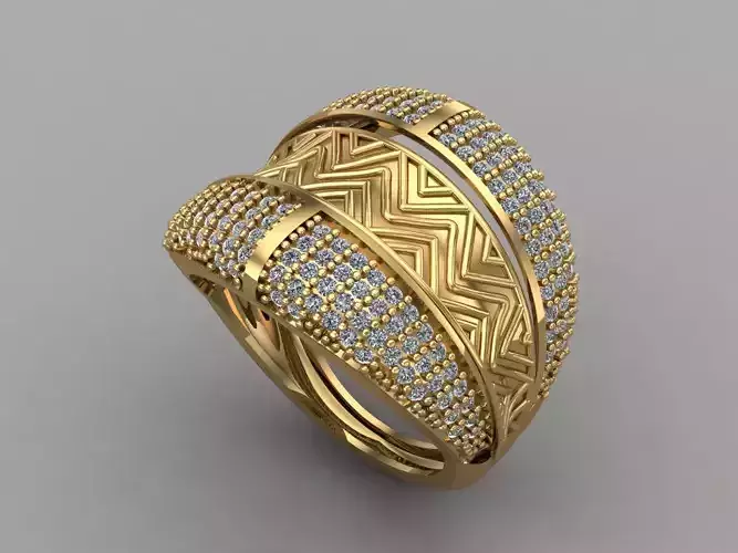 Women Ring 3DM Womens Ring 3d models 3D print model