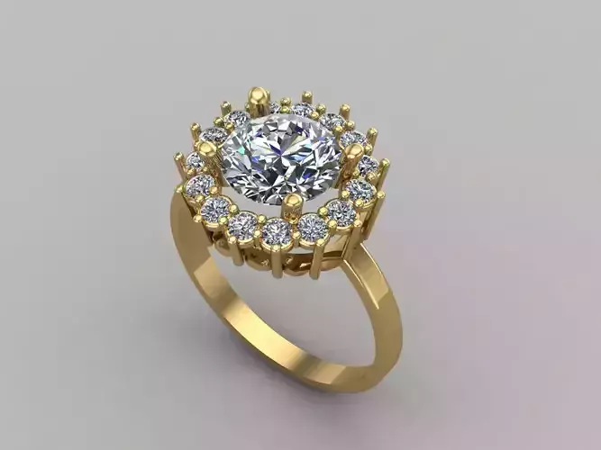 Women Ring 3DM Womens Ring 3d models 3D print model