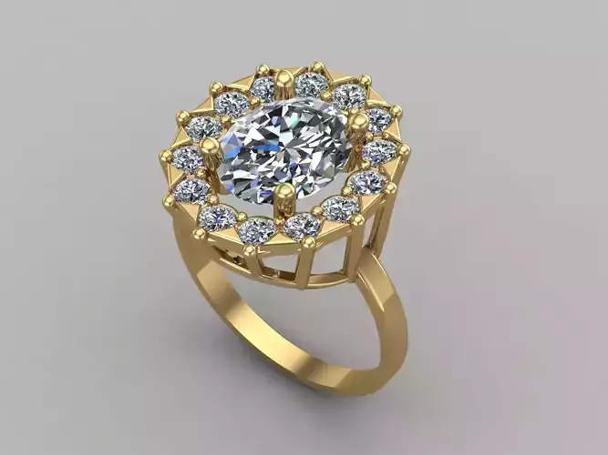 Women Ring 3DM Womens Ring 3d models 3D print model