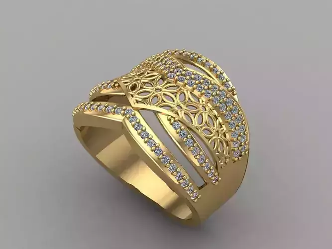Women Ring 3DM Womens Ring 3d models 3D print model
