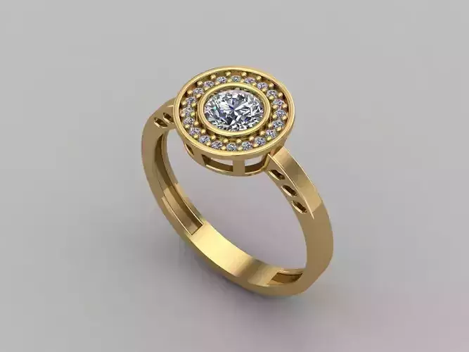 Women Ring 3DM Womens Ring 3d models 3D print model