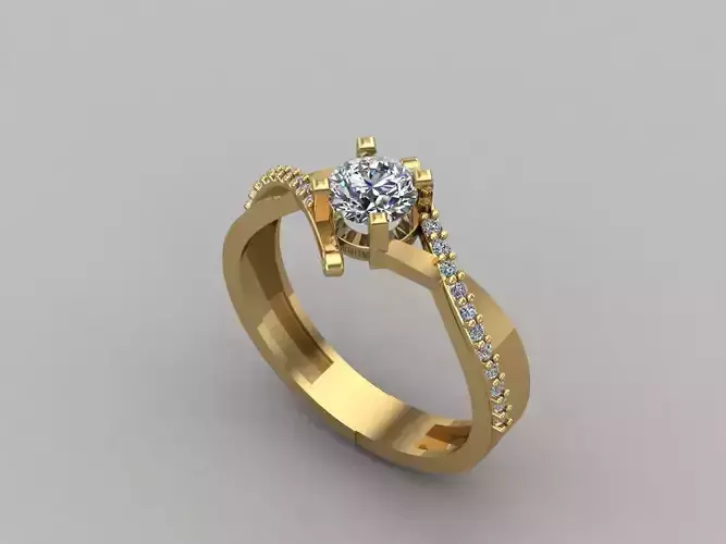 Women Ring 3DM Womens Ring 3d models 3D print model