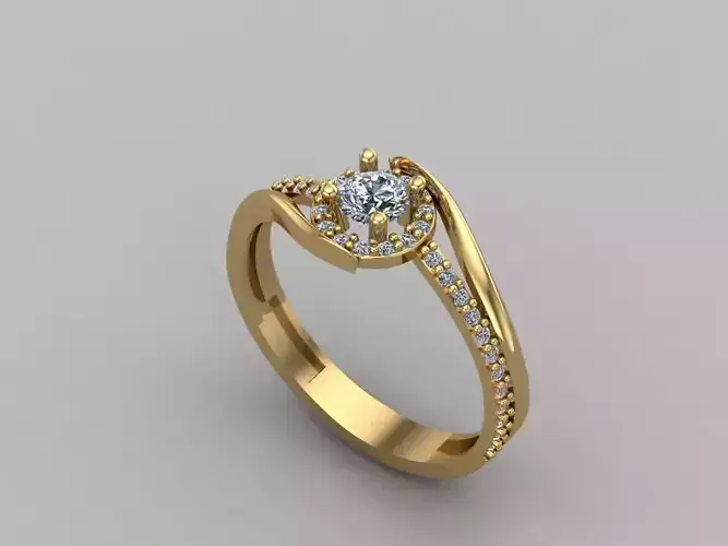 Women Ring 3DM Womens Ring 3d models 3D print model