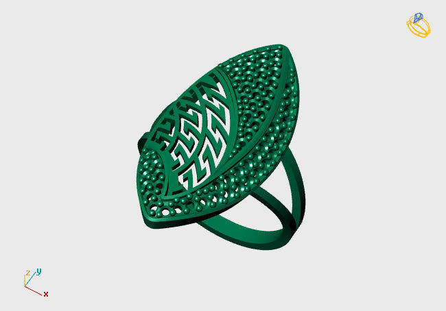 Women Ring STL Womens Ring 3d models 3D print model 3D print model_1