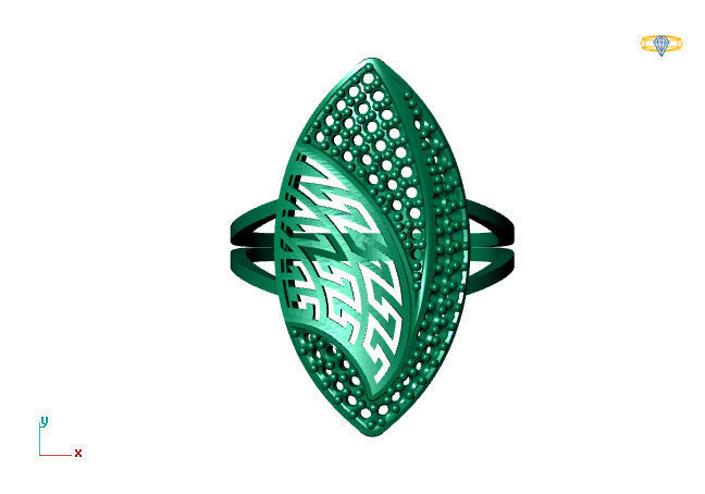 Women Ring STL Womens Ring 3d models 3D print model 3D print model_2