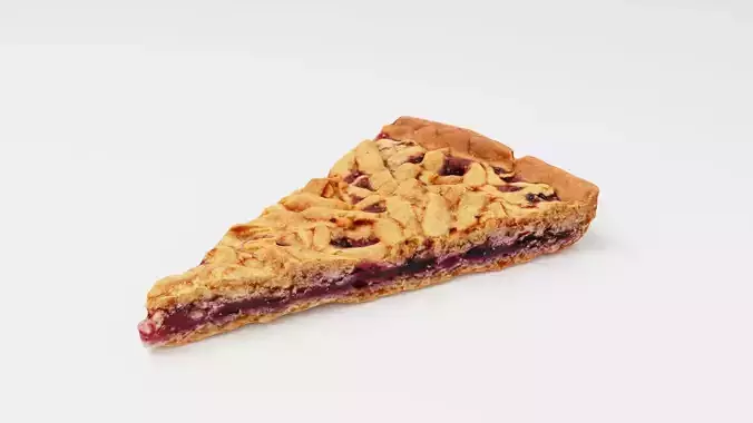 Pie or tart with currant berries