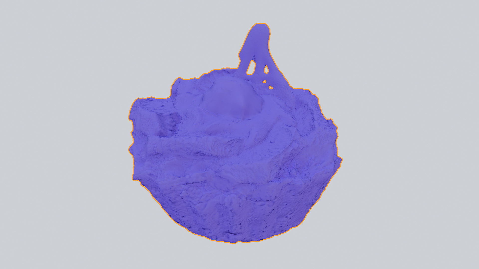 Cake pastry fancy cake or sponge-cake with kiwi and cherry 3D model_3