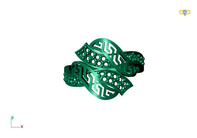 Women Ring STL Womens Ring 3d models 3D print model 3D print model_2