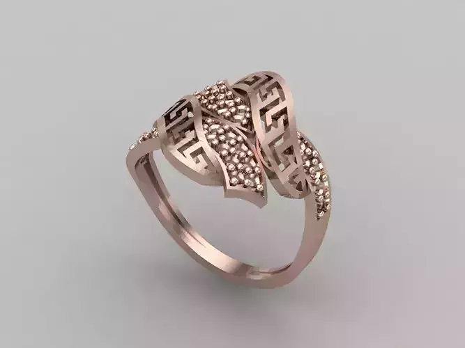 Women Ring STL Womens Ring 3d models 3D print model 3D print model