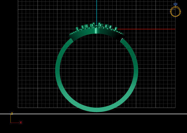 Women Ring STL Womens Ring 3d models 3D print model 3D print model_3