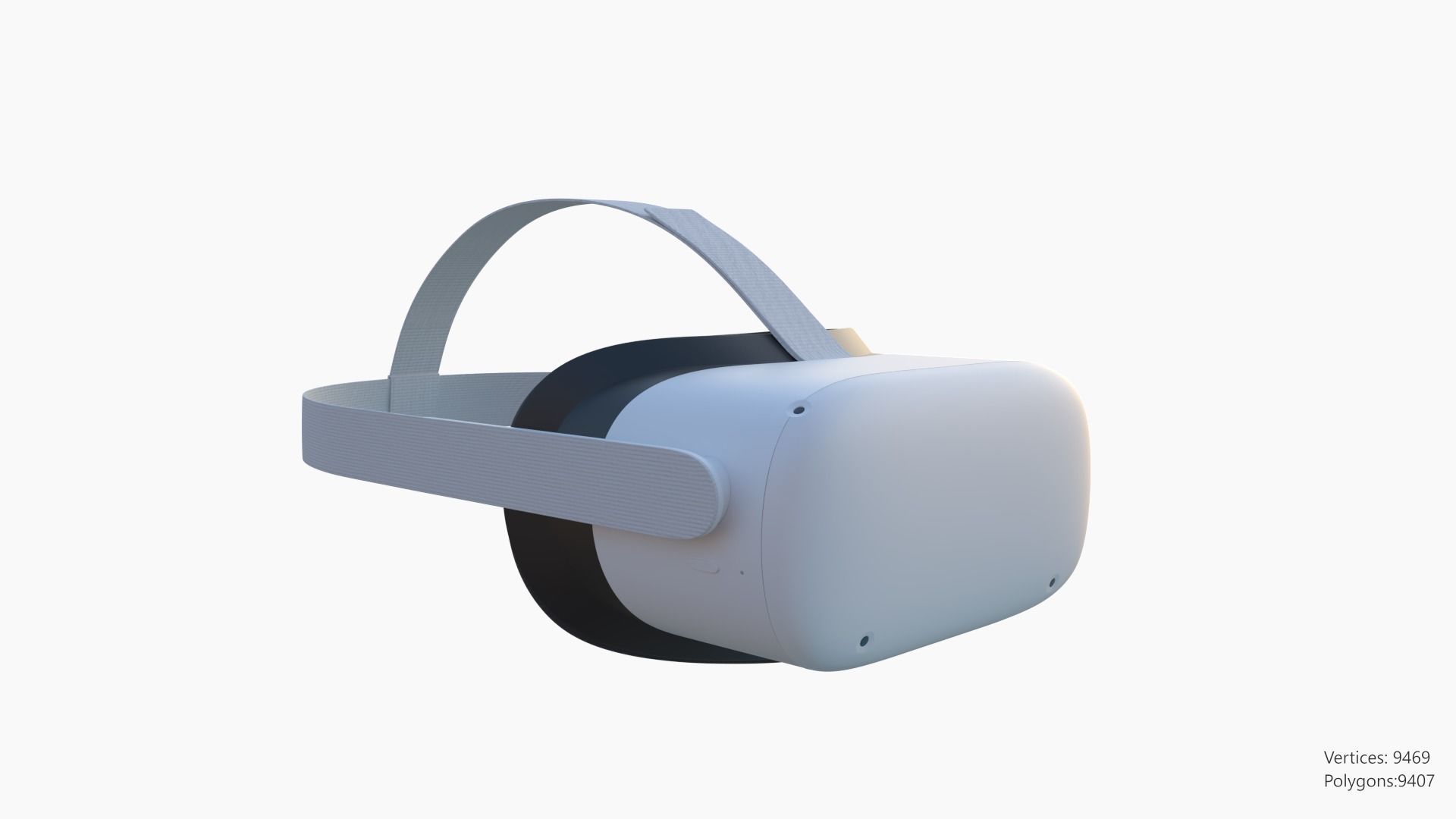 Oculus Quest 2 VR Headset 3D model_19