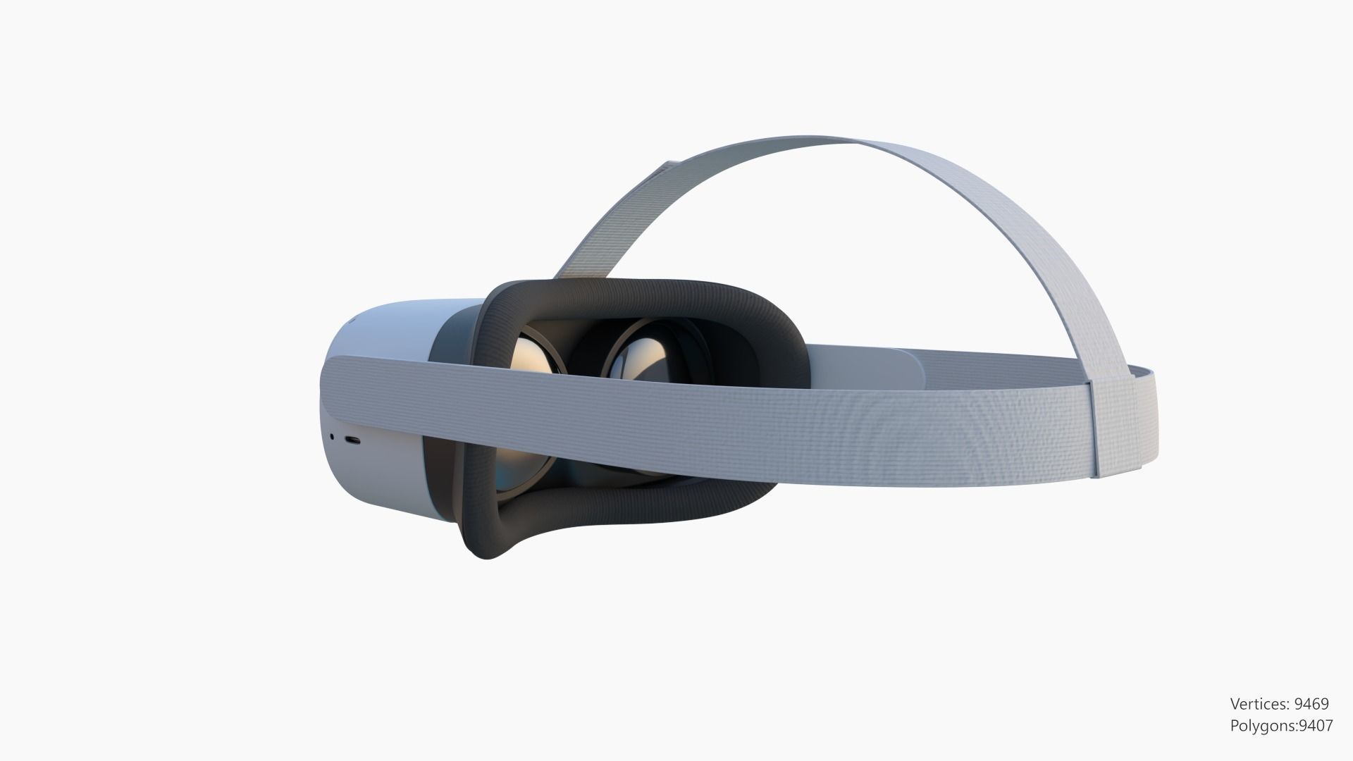 Oculus Quest 2 VR Headset 3D model_6