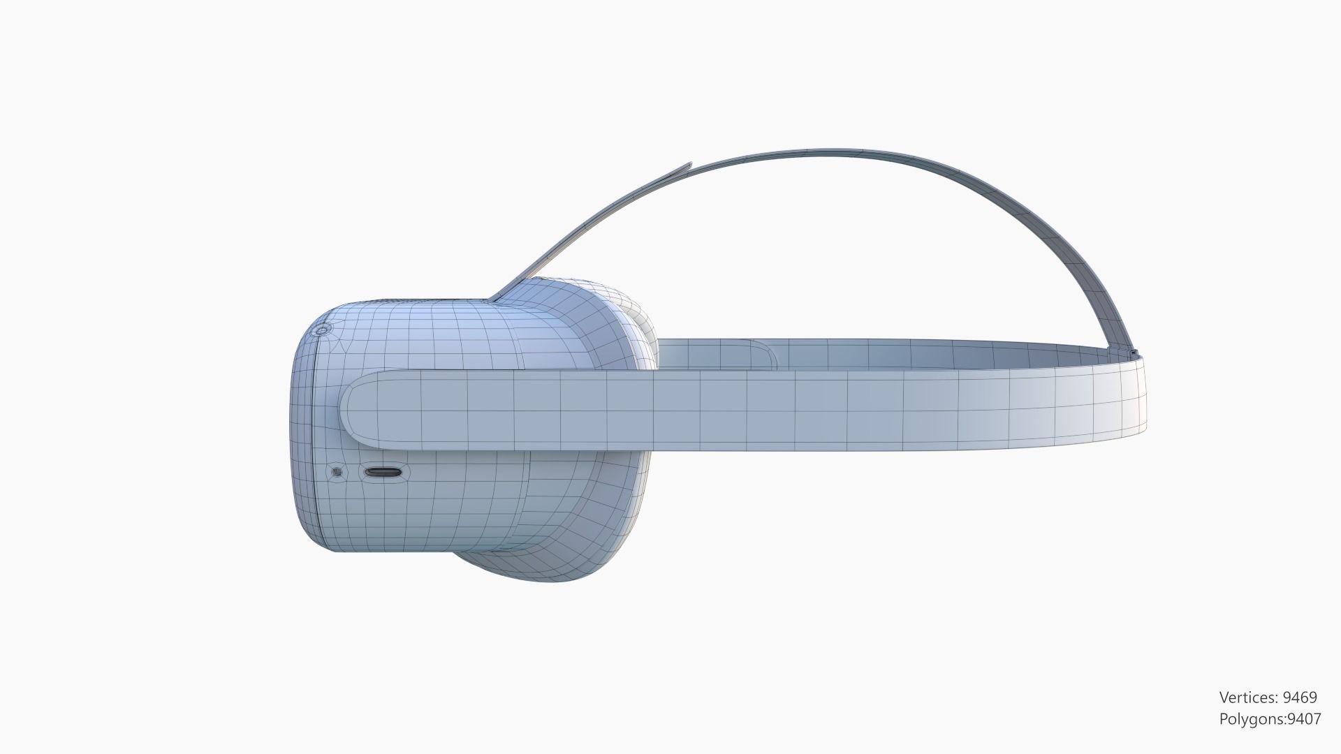 Oculus Quest 2 VR Headset 3D model_16