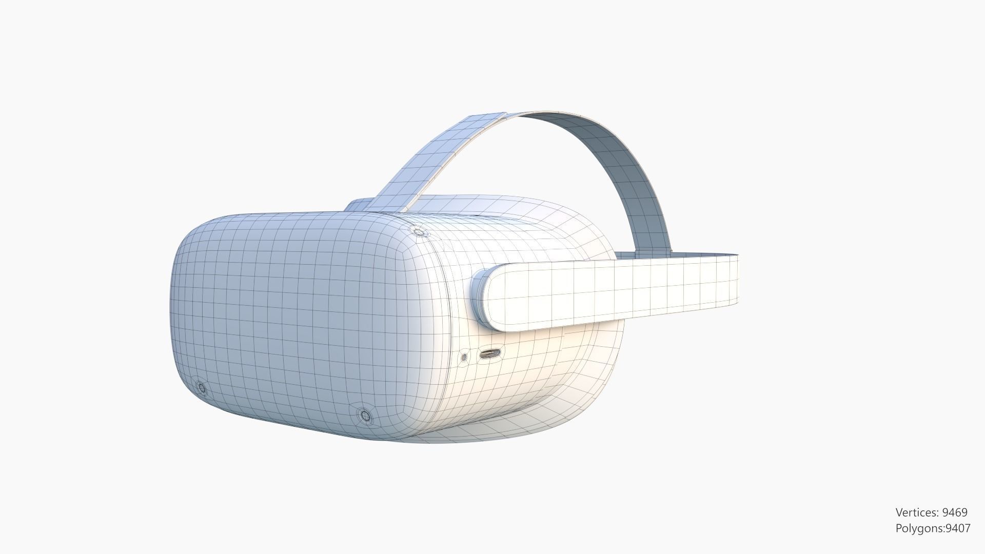 Oculus Quest 2 VR Headset 3D model_12